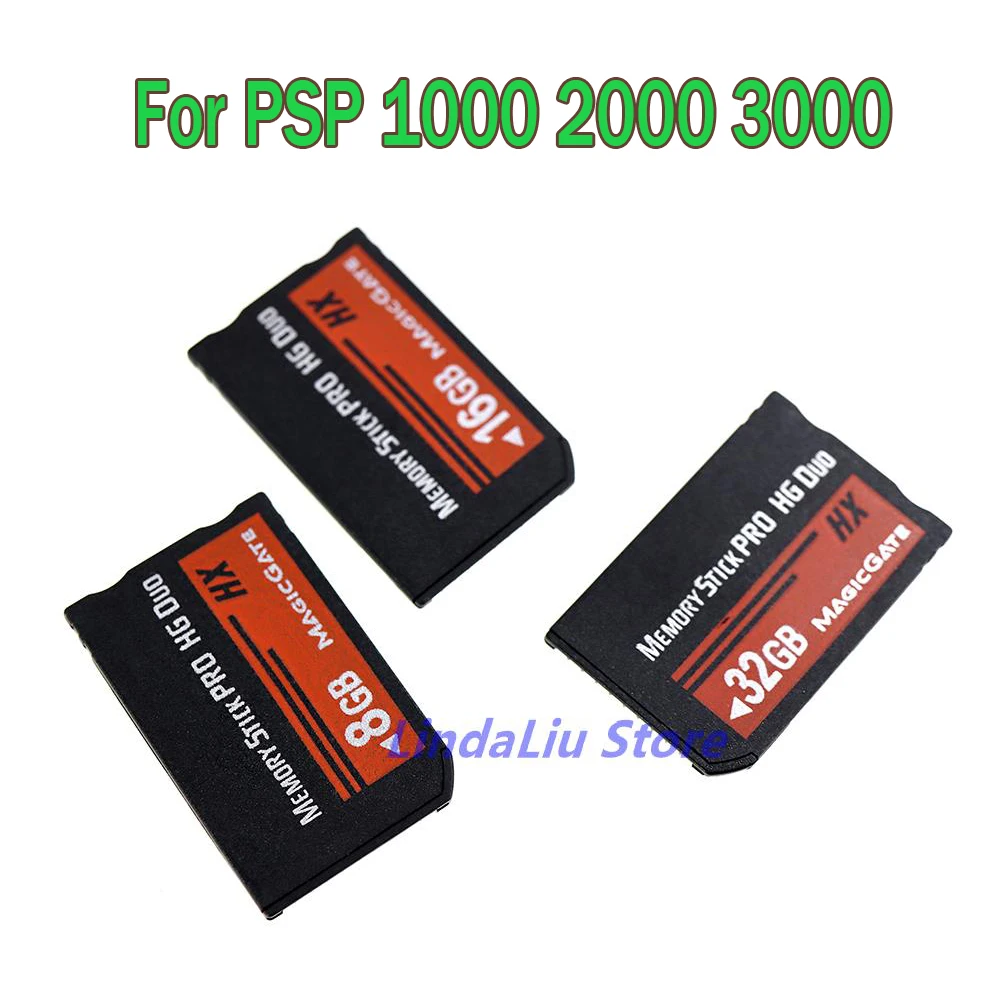 

5pcs For Sony PSP Memory Card 8GB 16GB 32GB Memory Stick HX MS Pro Duo for PSP1000 2000 3000 Game Console