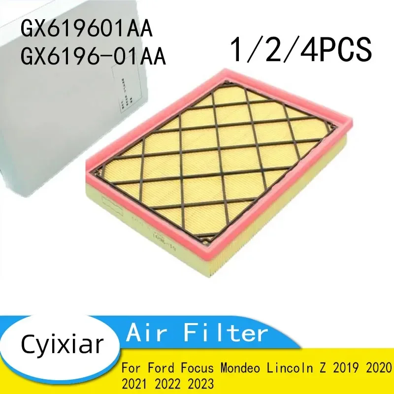 GX619601AA GX6196-01AA Car Air Filter Compartment Cleaner for Ford Focus Mondeo Lincoln Z 2019 2020 2021 2022 2023 GX6196 01AA