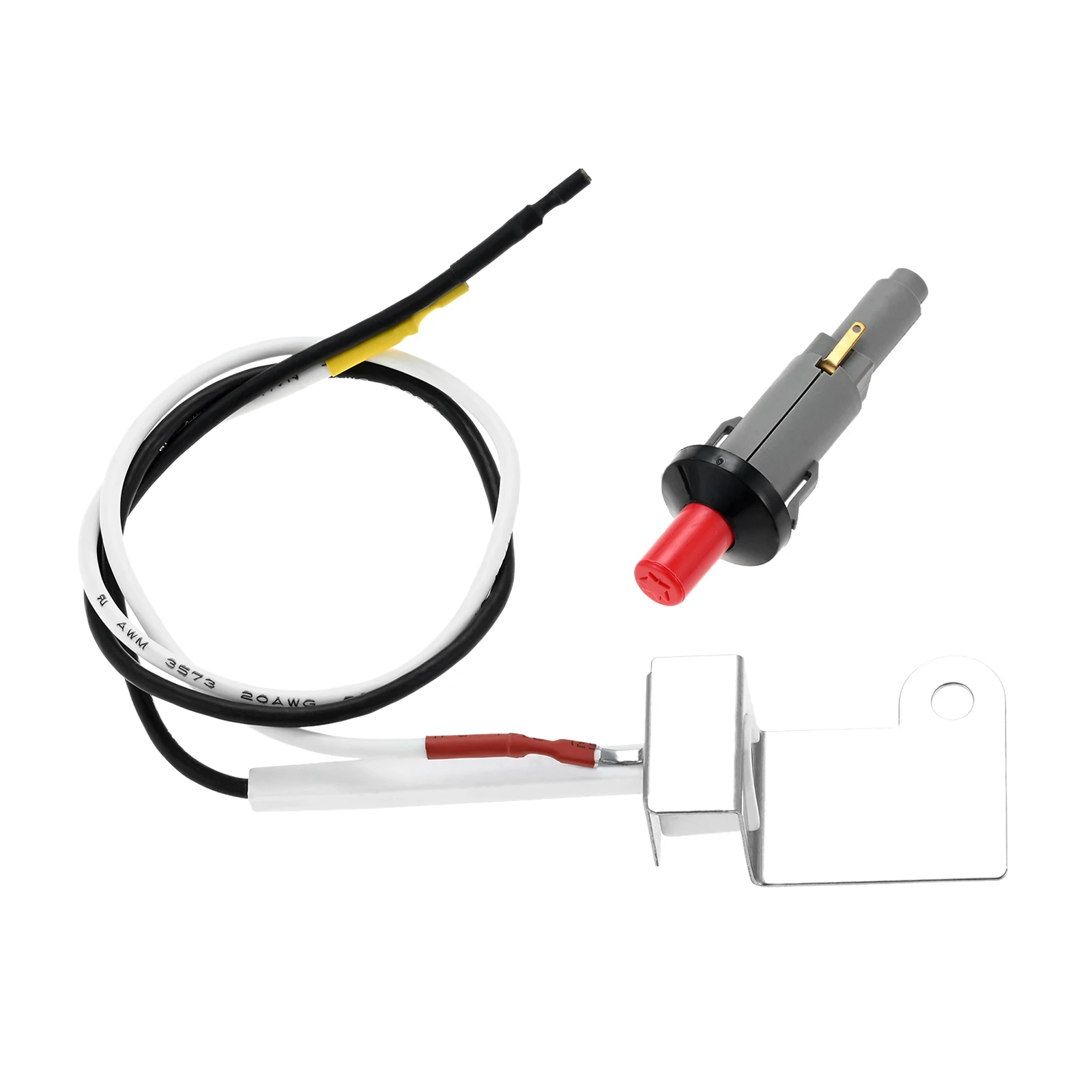 60092 Grill Igniter Kit for Weber Q300 Q3000 Gas Grills Ignition Fire Starter Piezo Ignitor kit Push Button Ignitor Replacement