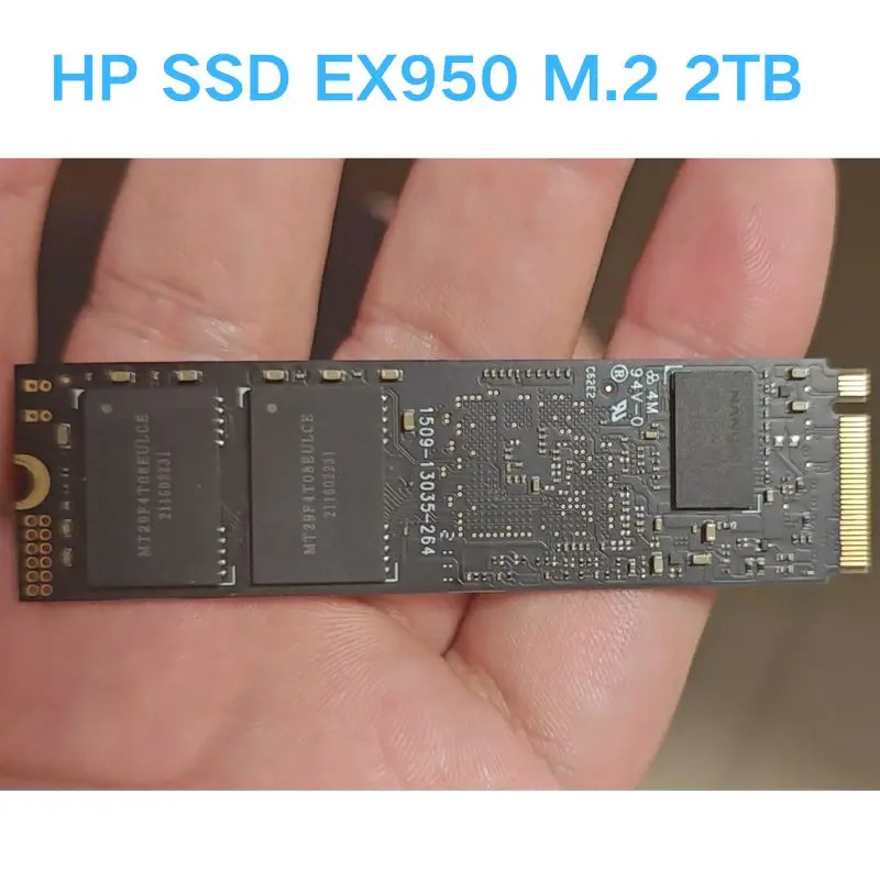 Second hand test OK HP SSD EX950 M.2 2TB Solid State Drive