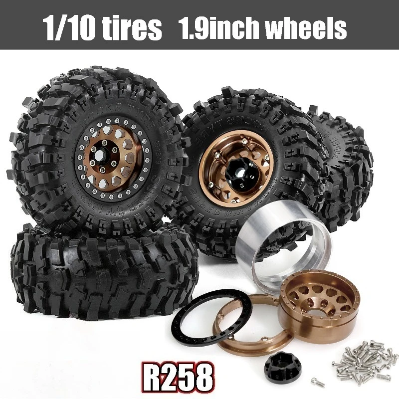 

RS 1.9" Crawler Tires R258 - Universal for D90, SCX10, TRX4, Yikong & Ruita