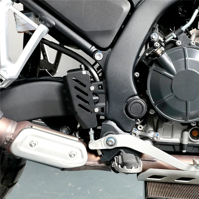 ل KOVE 800X Pro/سوبر مغامرة دراجة نارية الفرامل الخلفية أسطوانة رئيسية غطاء حماية مضخة حامي مجموعة الإكسسوارات