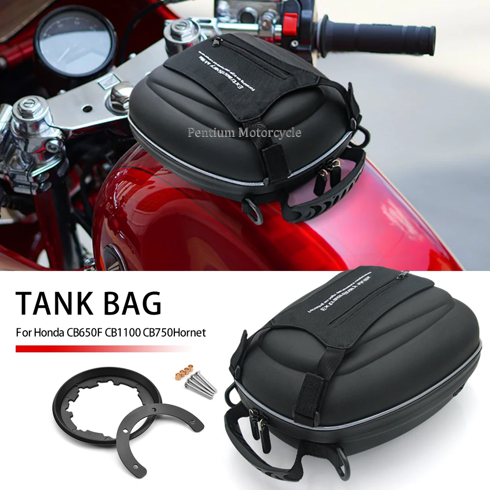 Motorcycle Tank Bags Mobile Waterproof Navigation Travel Tool Bag For Honda CB650F CB750 Hornet CB1100 CB400 CB1300 Super Four