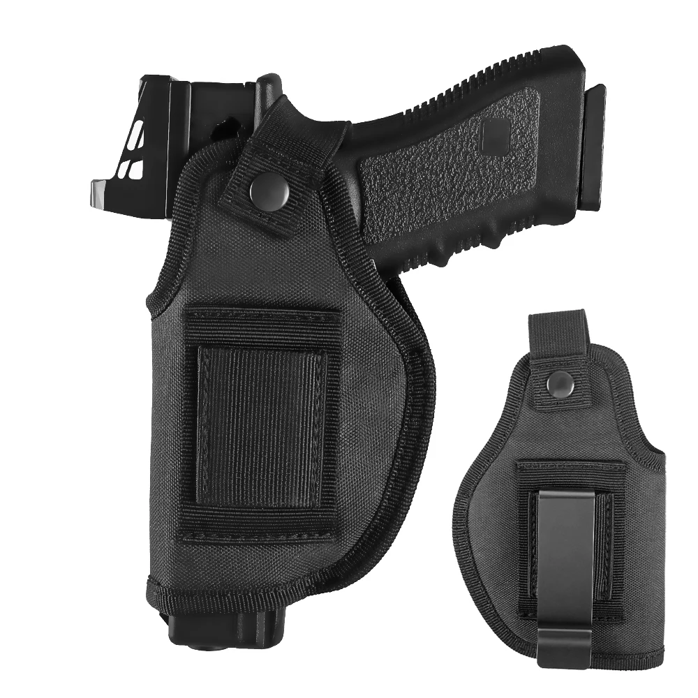 

Gun Holster IWB OWB 9mm Pistol Holster Concealed Carry Gun Pouch for Left Right Handgun Holster Bag for Glock 19 17 43X Taurus