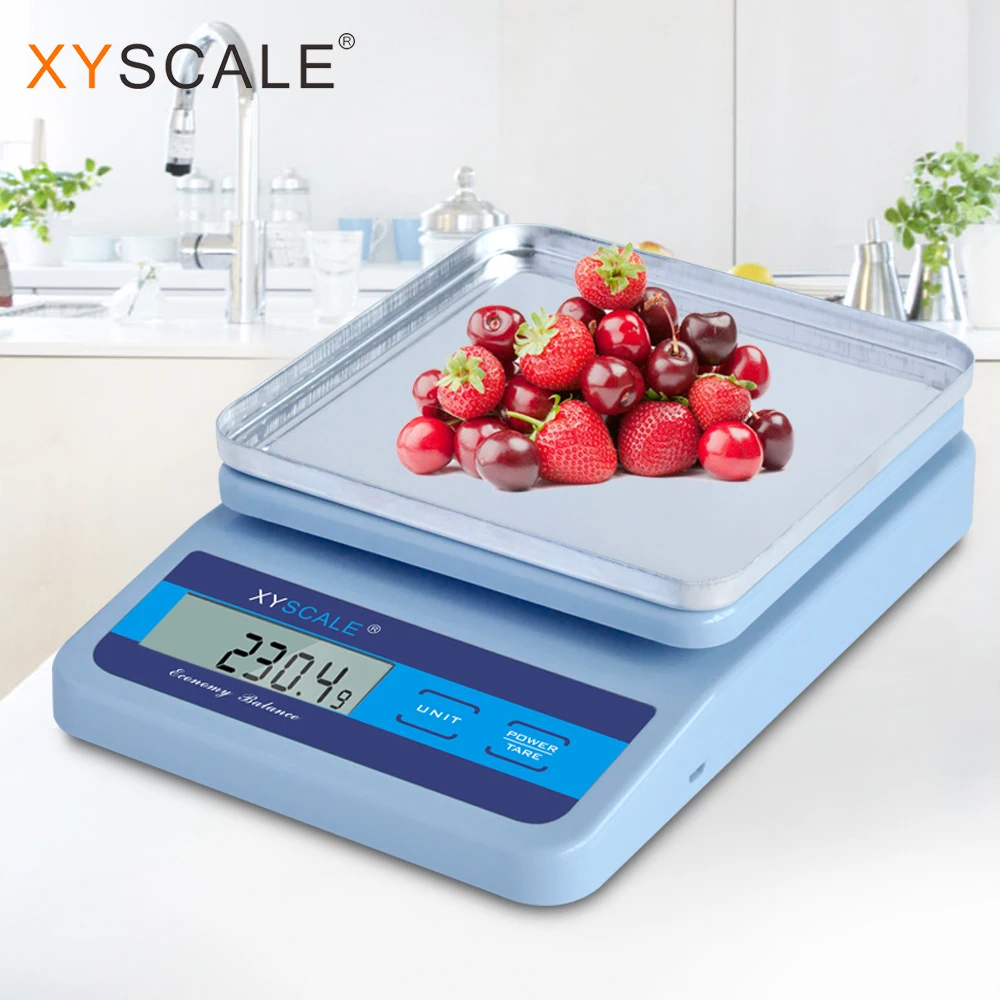 10kg 1g Precision Balance With LCD Food Rice Fruit Precision Kitchen Scale