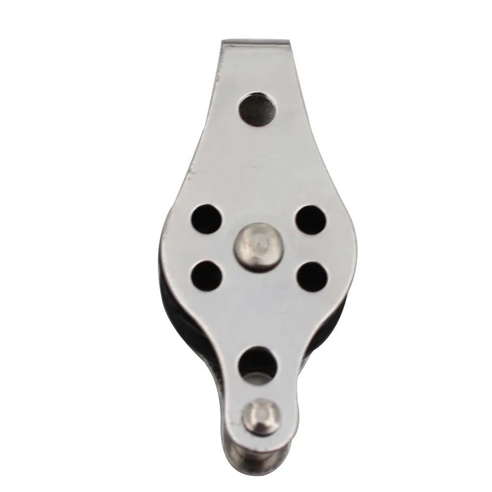316 STAINLESS STEEL NYLON PULLEY, MARINE PULLEY FOR SAILBOAT & VESSEL