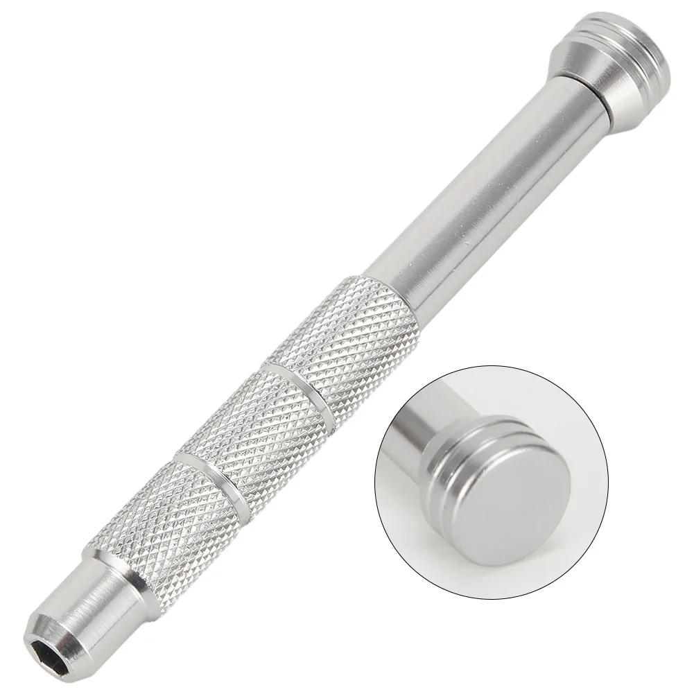 Bolt Driver Screwdriver Handle Driver Handle Hand Tools Bits Holder Silver 4mm Hand Tool Hex Bits Screwdriver Holder Precision