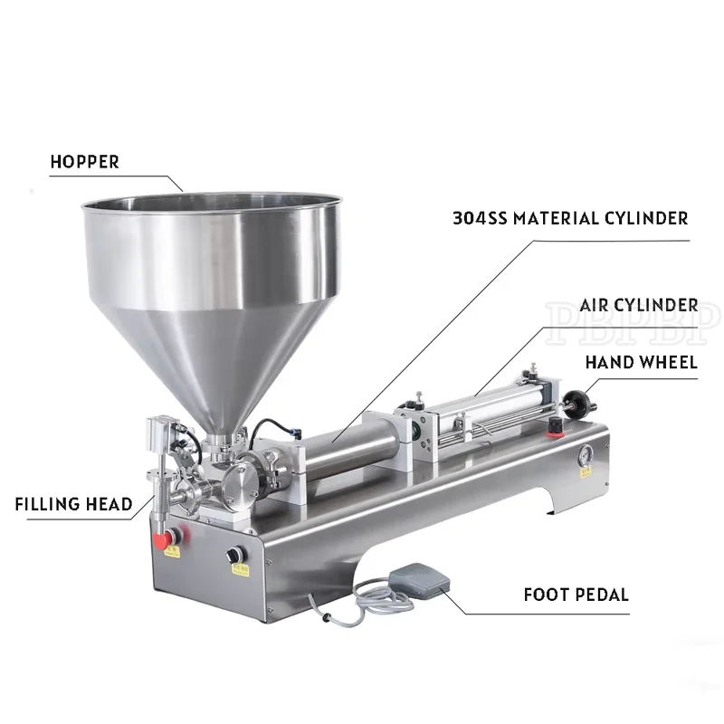 

PBOBP Filling Machine Weighing Peristaltic Pump Filler Automatic Small Quantitative Liquid Essential Oil Nail Polish Olive Oil