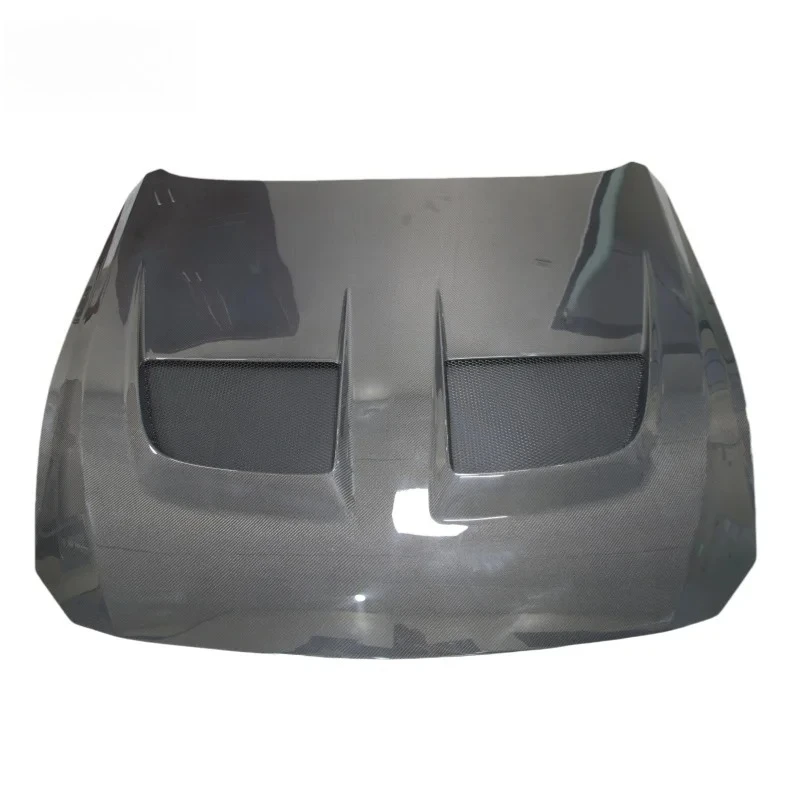

GTD Style Carbon Fiber Front Engine Hood Bonnet For Ford Mustang GT 2025