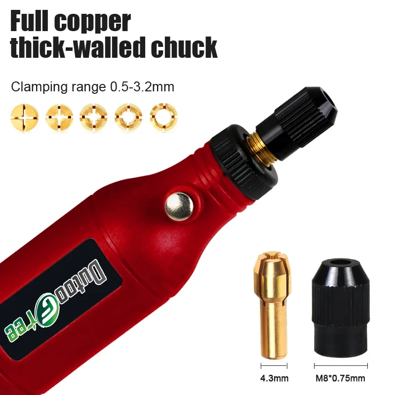 5 Speed USB Cordless Rotary Tool Dremel Accessories Set Mini Drill Engraving Pen Electric USB Mini Wireless Drill With LED Light