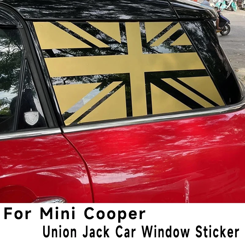 Car Rear Side Window Decoration Sticker For Mini Cooper F54 F55 F56 F57 F60 R55 R56 R57 R59 R60 Decals Auto Parts Car Assessoire 