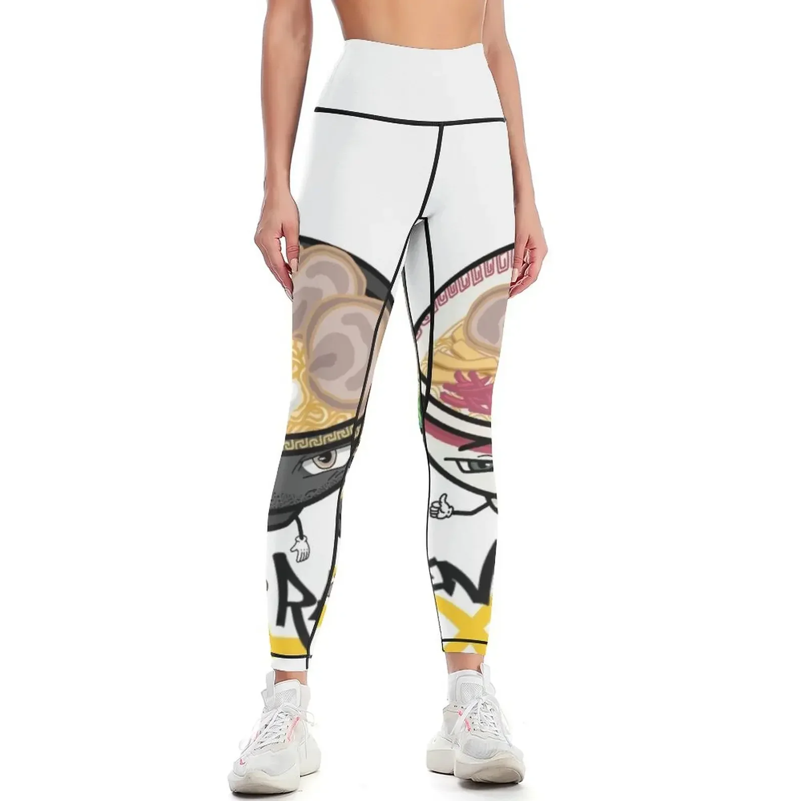 

Ramen Leggings legging pants raises butt exercise clothing for Women's high waist sport set Womens Leggings