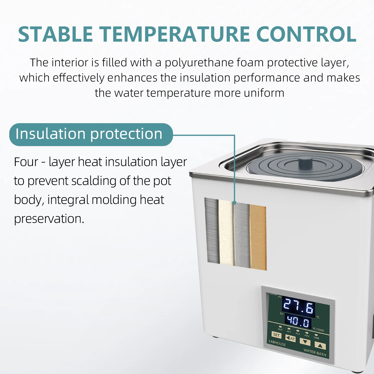 LABHOUSE LWB100-1 Digital Lab  - огляд і ціна Water Bath Laboratory