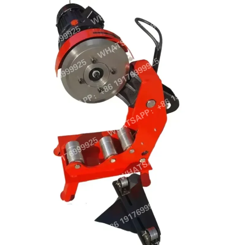 8mm Thick Steel Pipe Cutting Machine Portable Spiral Pipe Cutting Water Pipe Sanitary Ware