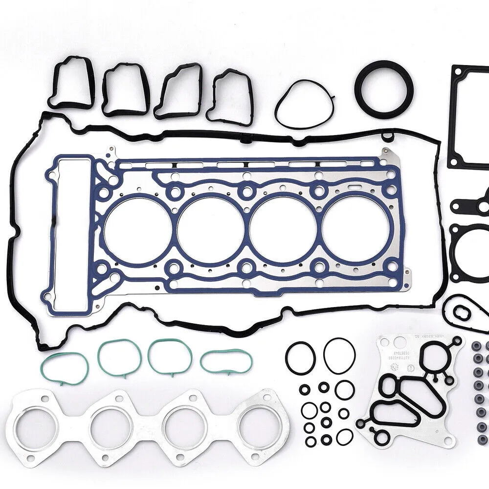 Overhaul Gasket Seals Kit Fit for Mercedes-Benz W203 W204 W211 M271 1.8 Kompressor 2710160520 2710140004 2710140104 2711840280