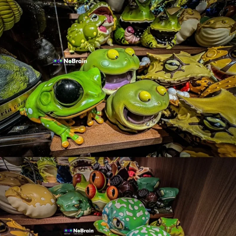 

Серия Frog Planet 1 2024, лимитированная серия - Коллекция семейства рогатых лягушек Ceratophrys Ornata в наличии