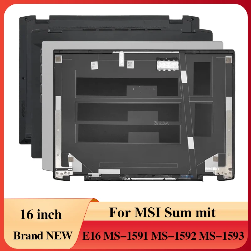 

For MSI Summit E16 Flip MS-1591 MS-1592 1593 Laptops Case NEW Notebook Screen LCD Back Cover/Palmrest/Bottom Laptop Accessories