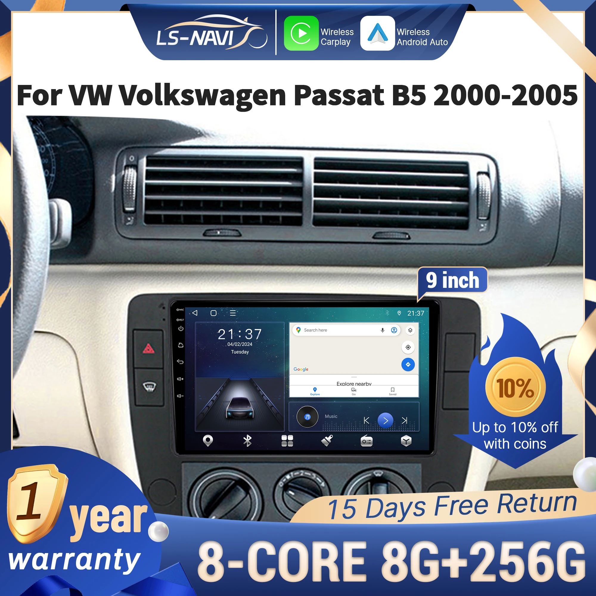 For Vw Volkswagen P…