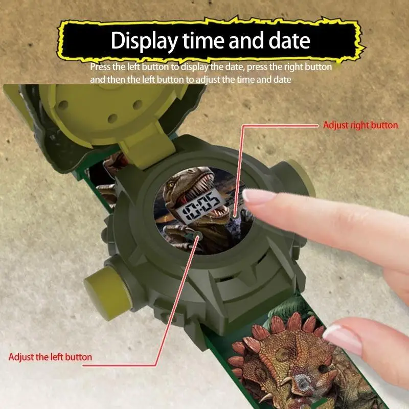 Slide sensorial para jogar relógio projetor brinquedos história contando sombra jogo favor do bebê