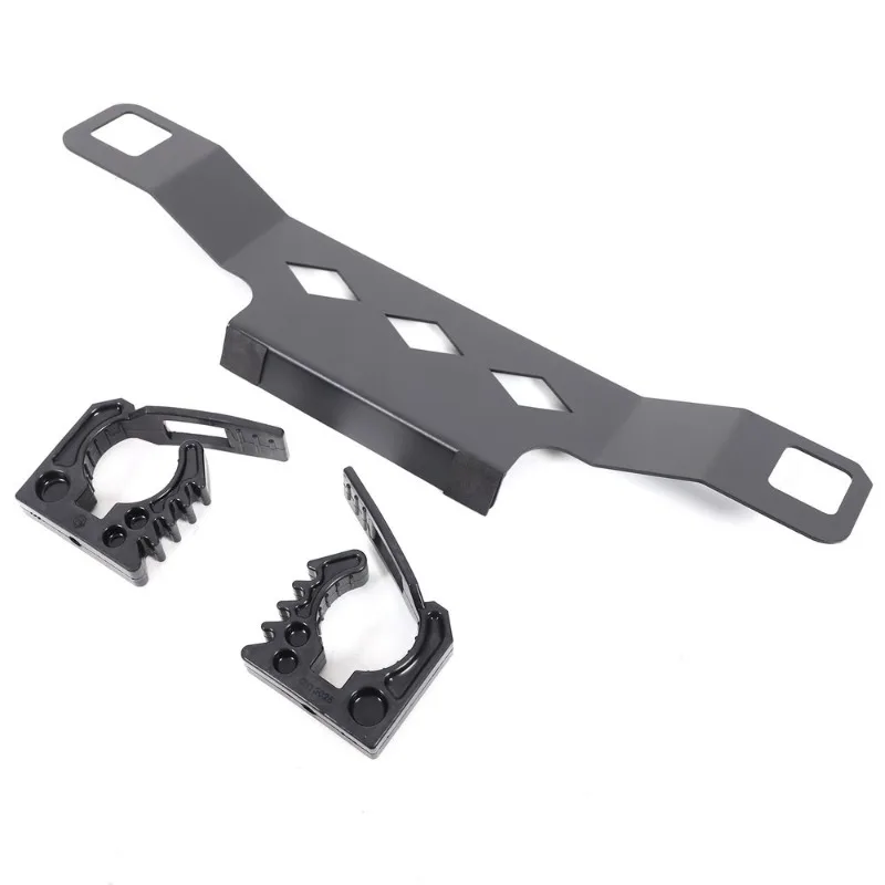 

For BMW X1 U11 2023-2025 Aluminum Alloy Black Car Under Seat Flashlight Holder Bracket Interior Car Accessories