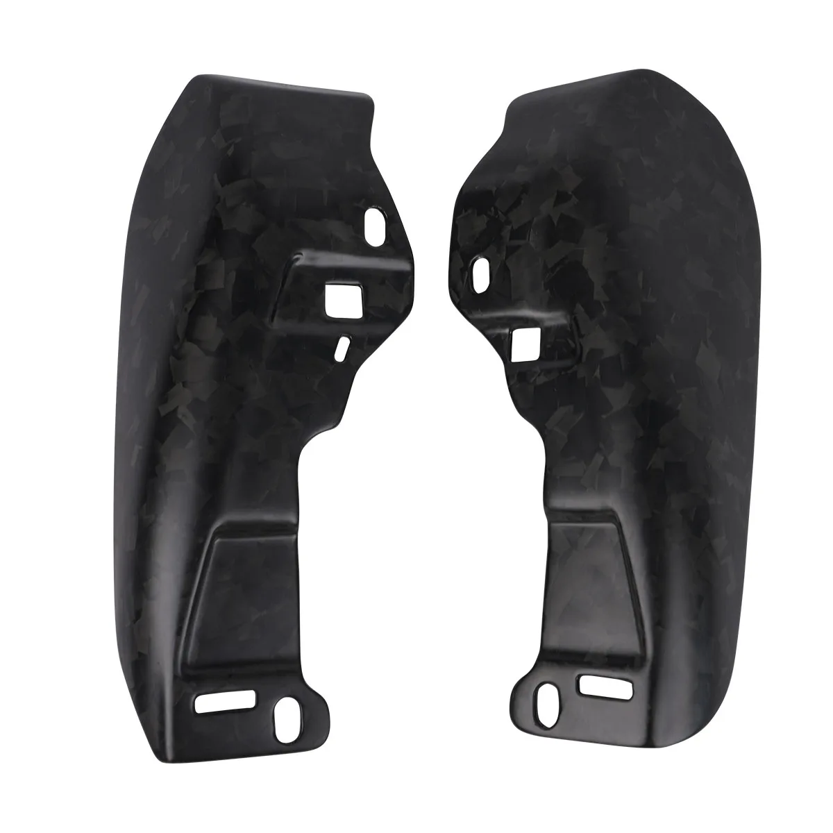 Forged Matte Carbon Fiber Black Engine Heat Shield Perfect Fit for Harley 2025 Street Glide Ultra (FLHXU)