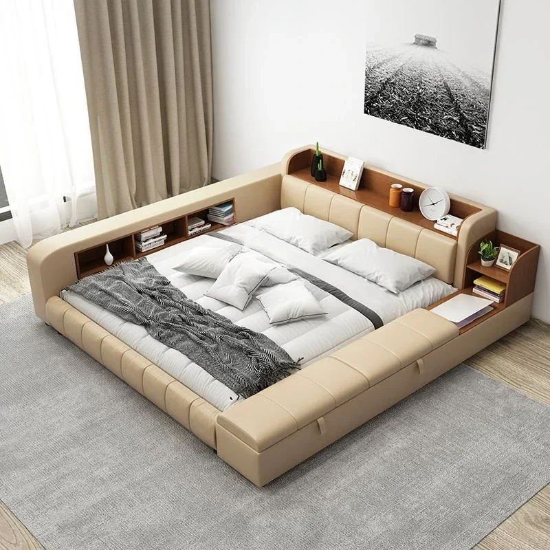

Furniture Parent child bed, second family, leather , master
