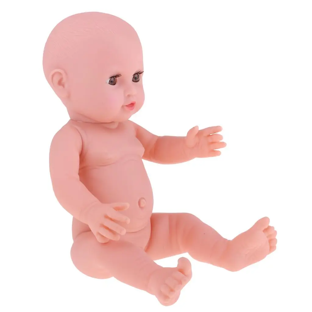 41cm Vivid Baby Boy Doll Soft Vinyl Nude Body Newborn Infant Toy Kids Gifts