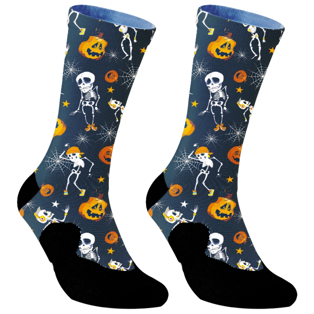 Novelty Funny Socks Crazy Socks Fashion Casual Socks Skeleton Dog Printed Socks for Christmas New