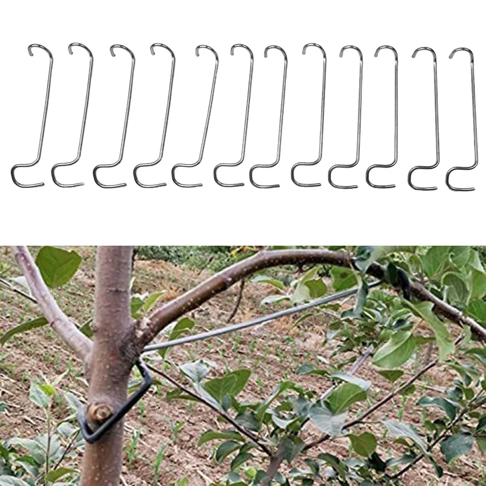 12Pcs Adjustable Tree Branch Shaper Tool Stainless Steel Limb Spreaders For Fruit Trees Gardening Support Sapling Training Kit
