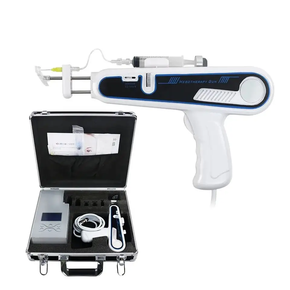 Portable plastic dual-purpose transdermal injection beauty machine U225 is used for hair regrowth on the scalp, acne treatment,