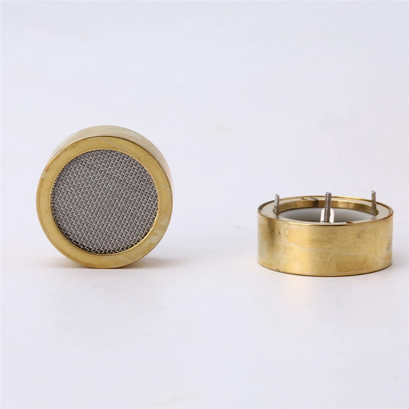 2Pcs 25mm Large Diaphragm Microphone Capsule Condenser Cartridge Core Mic Capsule Replacement