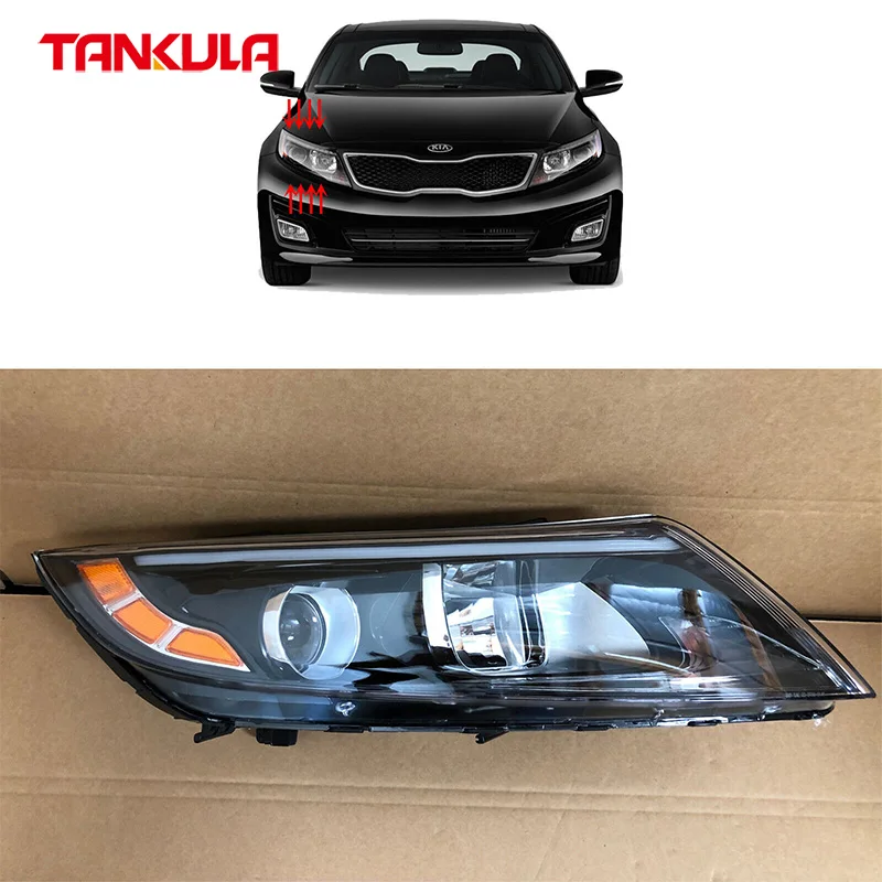 Auto Lighting System Car Front Head Light Headlamp LED Headlight For Kia Optima 2014