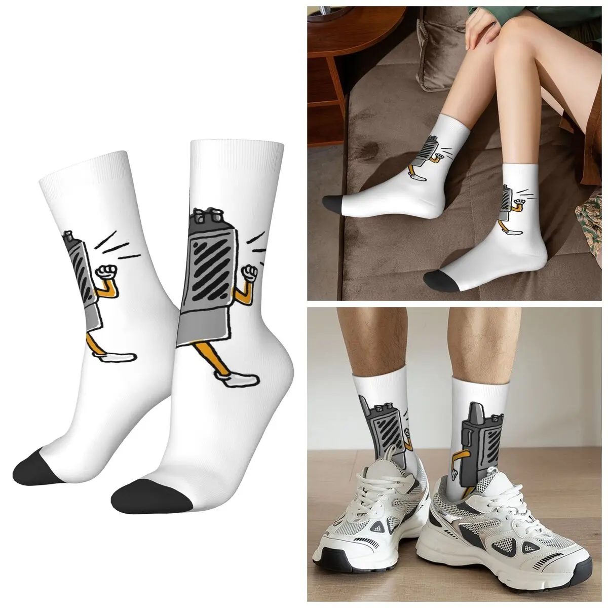 

Всесезонные носки для рации, спортивные носки в стиле Харадзюку, мягкие чулки высокого качества для мужчин и женщин, рождественские подарки