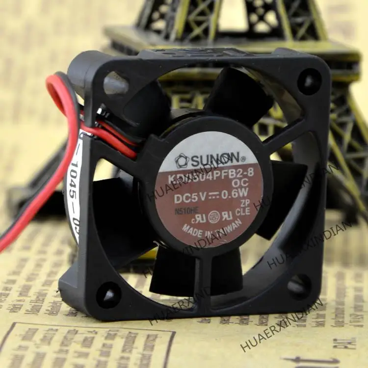 새로운 KD0504PFB2-8 5V 0.6W 4CM 4010 냉각 팬 조립 키트