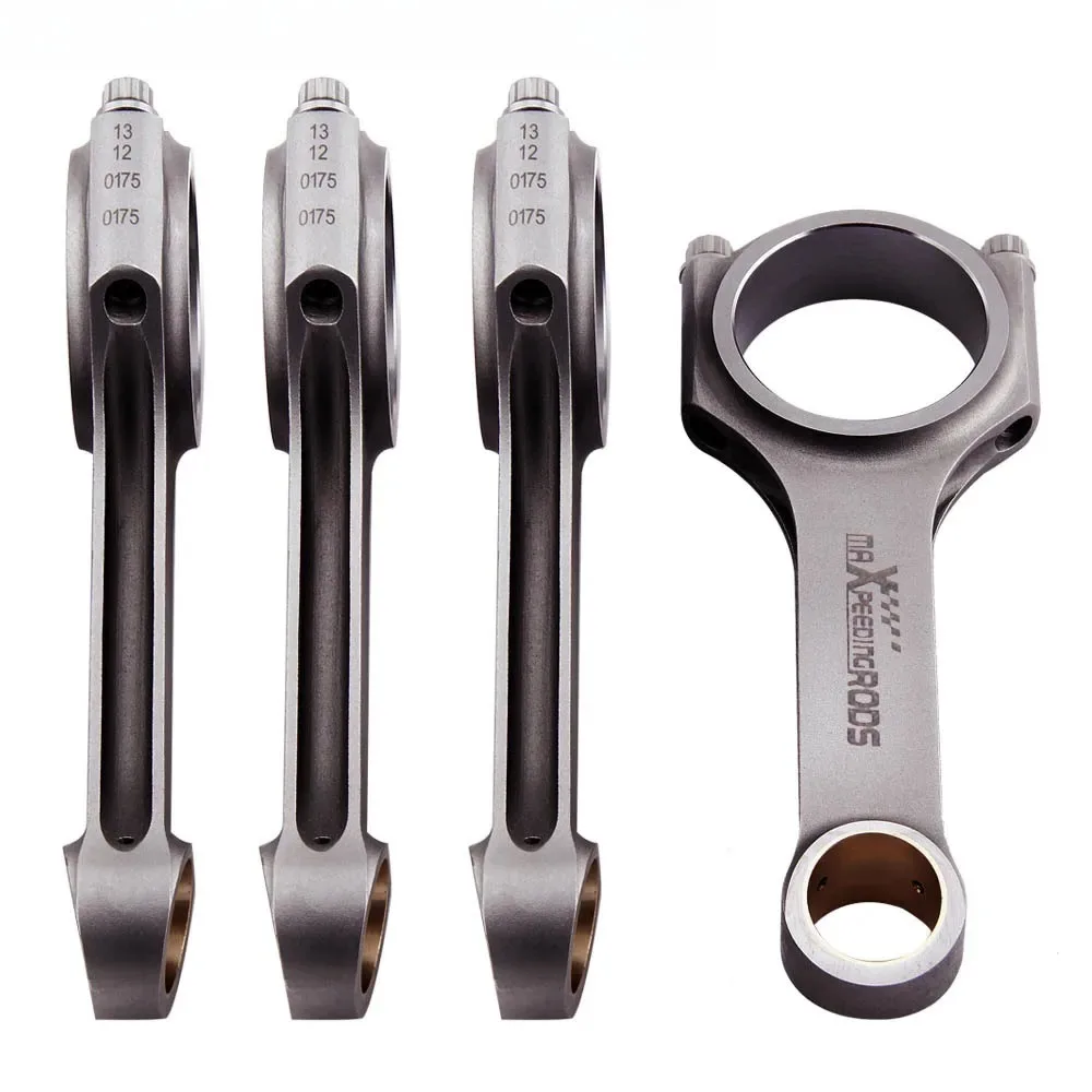 ForMaXpeedingrods Steel Connecting Rods+ARP 2000 Bolts for VW 2.0 TDI Seat PD140 / PD170 ASZ BKD 144mm