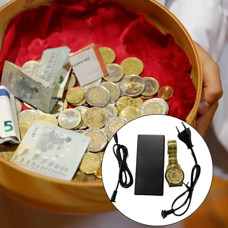 سر آمن وهمية شاحن التوصيل سر تحويل آمن مضاد للسرقة مقصورة تخزين صندوق المال المحمولة لطب المستندات
