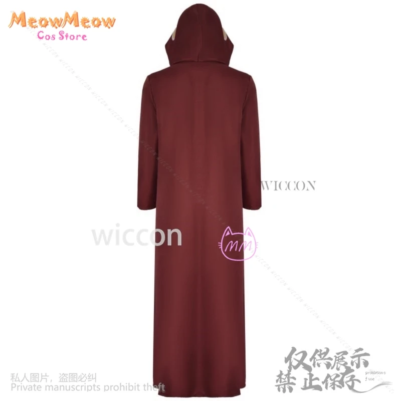 Yakushi Kabuto Cosplay Costume Anime Ninja Hooded Cloak Wigs wINE Coat Adult Man Woman Halloween Christmas Suit Customized