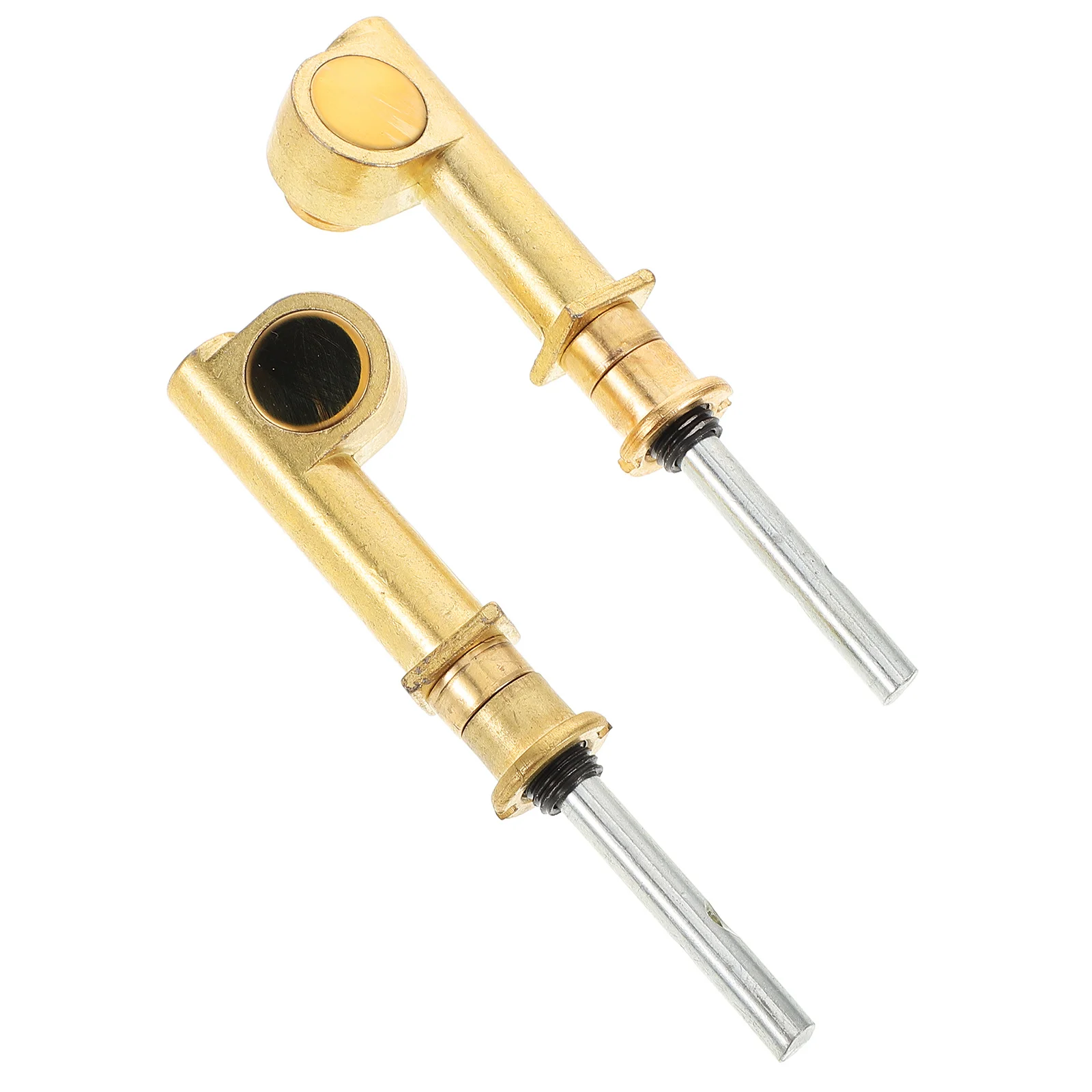 

2pcs Copper Erhu Tuning Pegs Durable Lightweight Replacement Shaft For Chinese Violin Anti-Slip Mechanical Tuner Keys Erhu