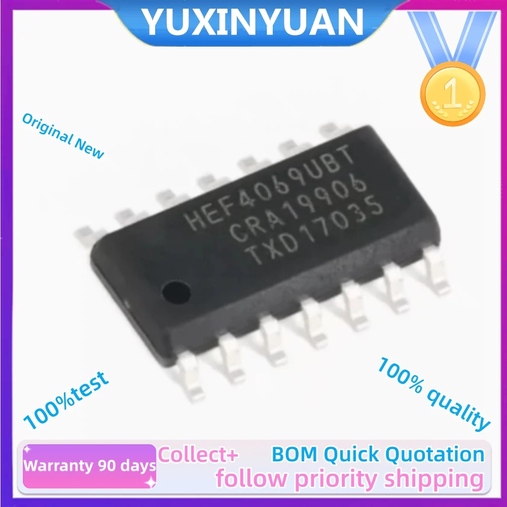 20PCs/lot New Original  HEF4069UBT SOP14 HEF4093BT HEF4017BT HEF4052BT HEF4013BT HEF4060BT HEF4016BT  Chips  in Stock100%Quality