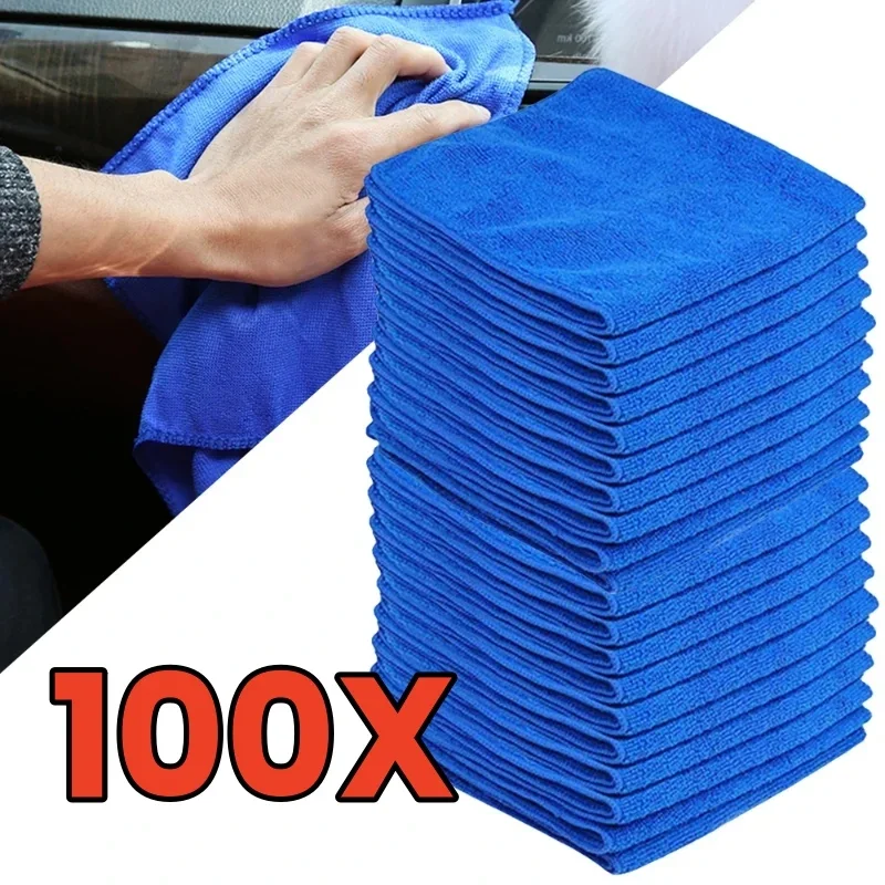 

Microfiber Towels Car Wash Drying Cloth Towel Household Cleaning Cloths Auto Detailing Polishing Cloth Home Clean Tools