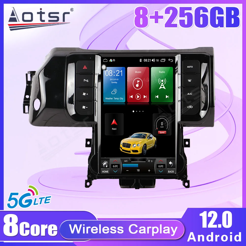 

2014-2018 Android Car Multimedia Player Suitable For Land Rover Evoque 12.1 With Knob Wireless Automatic Stereo GPS Navigation