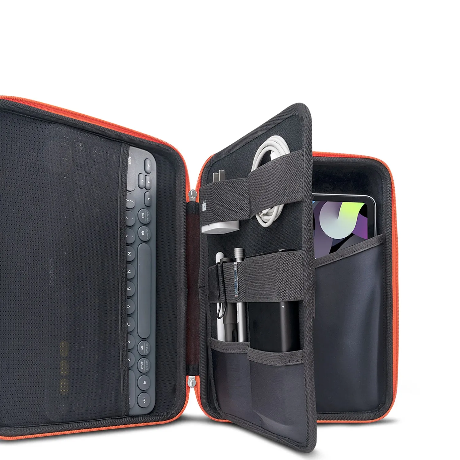 GeekShare iPad Pro Túi Bảo Quản 11 Inch Vỏ Bảo Vệ Bàn Phím Air4 Cứng Dung Lượng Cao Túi Xách Dành Cho Máy Tính Bảng Phụ Kiện Máy Tính