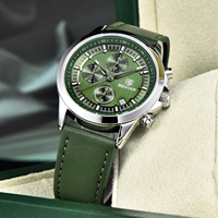 2025 New BENYAR Man Watch Top Brand Luxury Men's Watches Quartz Wristwatch Gifts Luxury Waterproof Sports Clock Leather Luminous