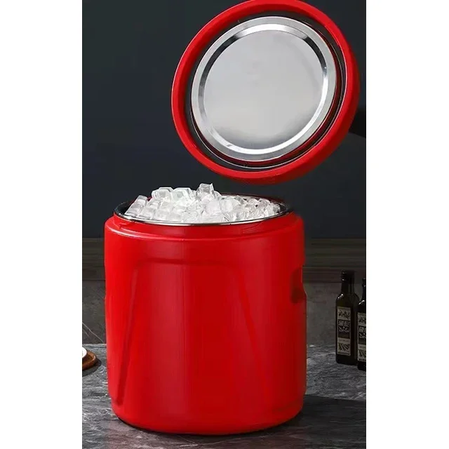Large Capacity Double Insulated Cooler Box Portable Picnic Ice Bucket & Food Warmer Casserole