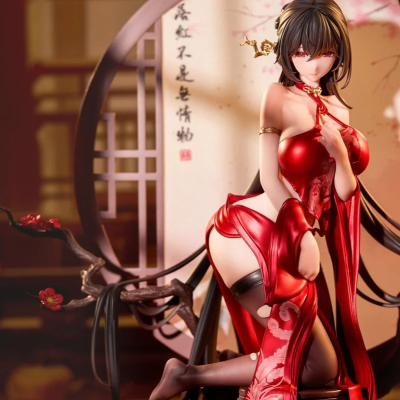

Original National Style Series 1/6 Scale Figurine Anniversary Edition: Fallen Red Anime Figure Model Decoration Collectible Toy