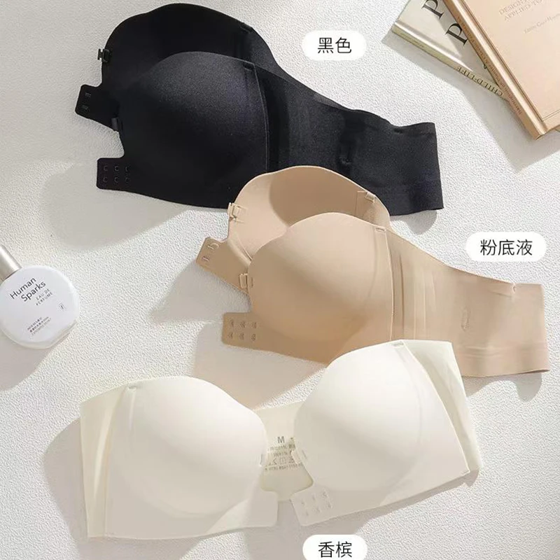 Soft Breathable Solid Color Bra - Leisure Category No Iron Circle Small Size Push up Underwear for Prevention of Breast Ptosis