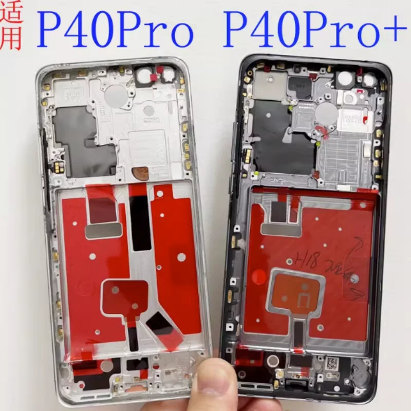 Original Middle Frame Repair For Huawei P40 Pro P40Pro+ Plus Bezel Housing Chassis Shell LCD Display Plate Holder Replacement