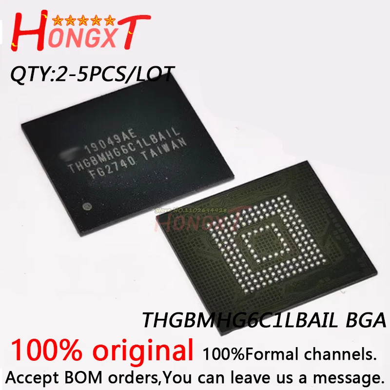 

2-5 шт. 100% Новинка THGBMHG6C1LBAIL BGA.