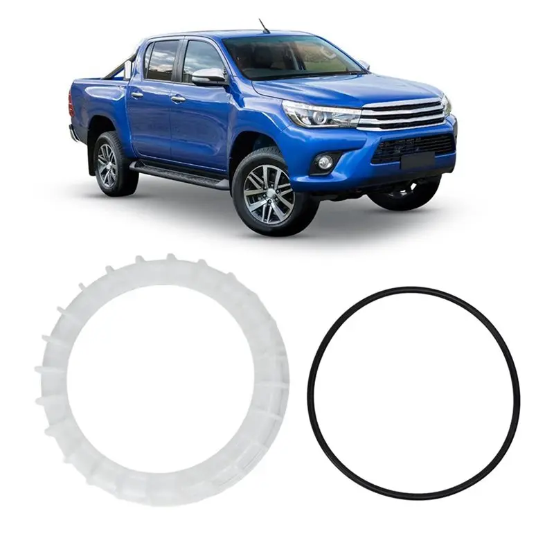 Authentic 2 Set Fuel Pump Gauge Sender Unit Tank Locking Ring Retainer 77144-0K010 For Toyota Hilux VIGO Fortuner 05-15