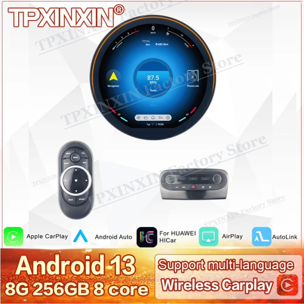 

11.8 Inch Qualcomm Car Radio Android 13 For Mini F54 2016~2022 Multimedia GPS Navigation Stereo Car Intelligent System Head Unit